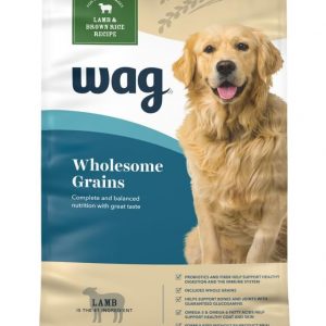 Wag Dry Dog Food, Lamb and Brown Rice, 30 lb Bag Visit the WAG Store