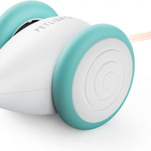 Interactive Cat Toys for Indoor Cats, Automatic Cat Toy with LED Lights, Cat Mouse Toys, Smart Sensing Moving Electric Cat Toys, USB Rechargeable