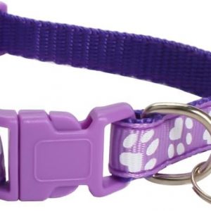 Cat Collar with Bell, Breakaway Grid Collar with Plastic Buckle, Light Adjustable, Nylon, Kitty Collars