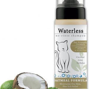 Wahl USA Cat Waterless Shampoo for Soothing Damaged Skin, Refreshing, Cleaning, and Removing Odors Between Baths – 7.1 Oz – Model 820015-500